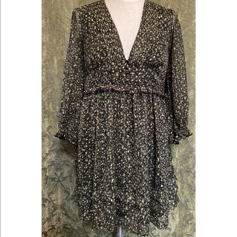 Urban outfitters green party dress size medium